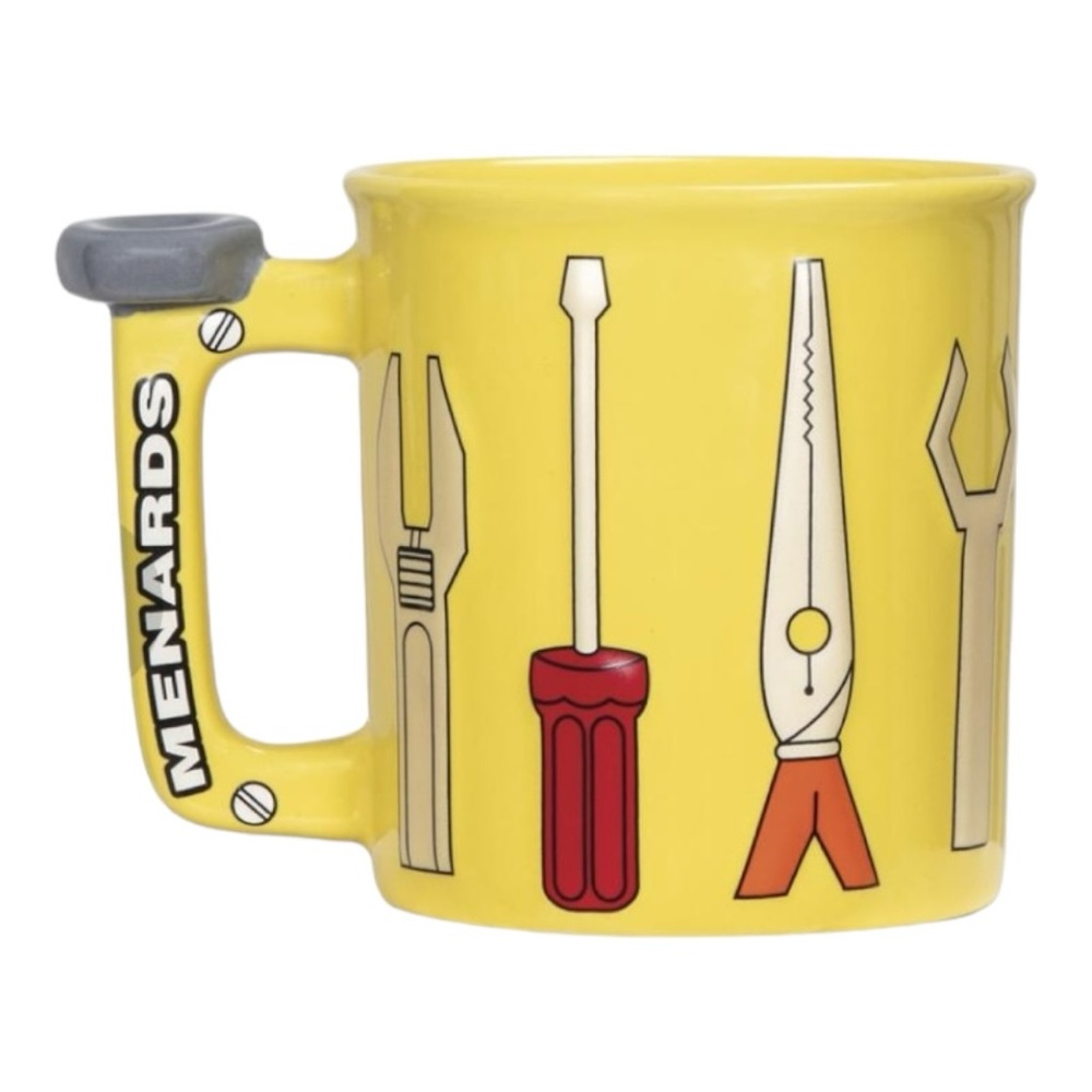 Menards Yellow Mug | Large - Picture 2 of 6